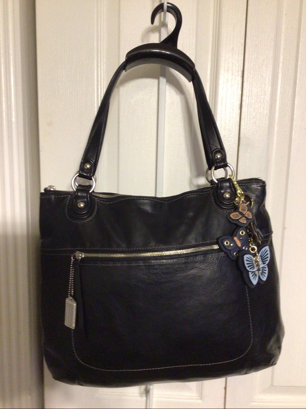 2011 Vintage Coach Poppy glam Tote Retail Price $298.00